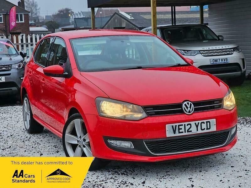 Used VW Polo SEL 90 HP (66 kW) 2012 Red Hatchback
