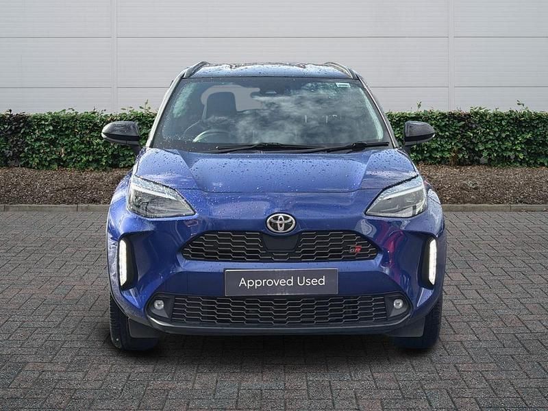 Used Toyota Yaris Hybrid Sport 2023 Blue/black Hatchback