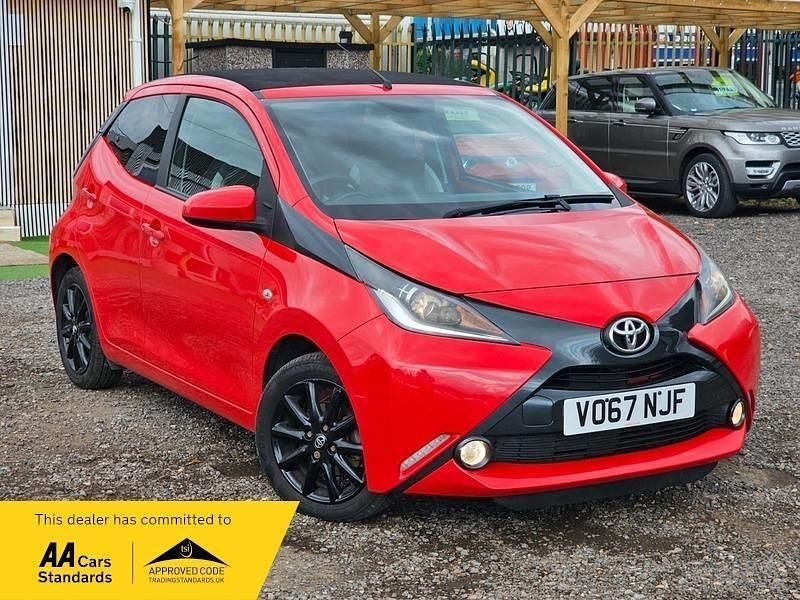 Red Used 2017 Toyota Aygo x-style Hatchback | £5,150 (Fair price) - Image 1/4