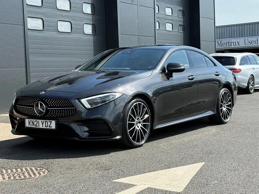 Usado Mercedes CLS400 AMG line 325 HP (239 kW) 2021 Cinzento Coupé