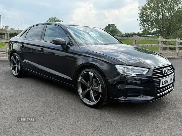 Used Audi A3 Sport 150 HP (110 kW) 2018 Black Sedan