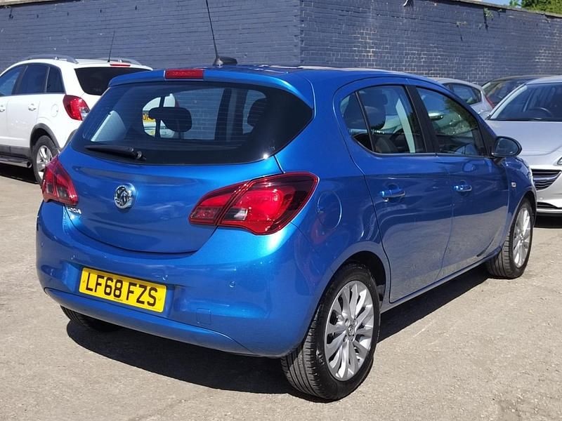 Used Vauxhall Corsa 88 HP (64 kW) 2018 Blue Hatchback
