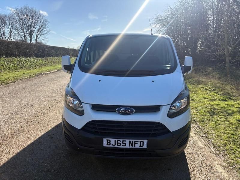 Used Ford Transit Custom 125 HP (91 kW) 2015 White Van
