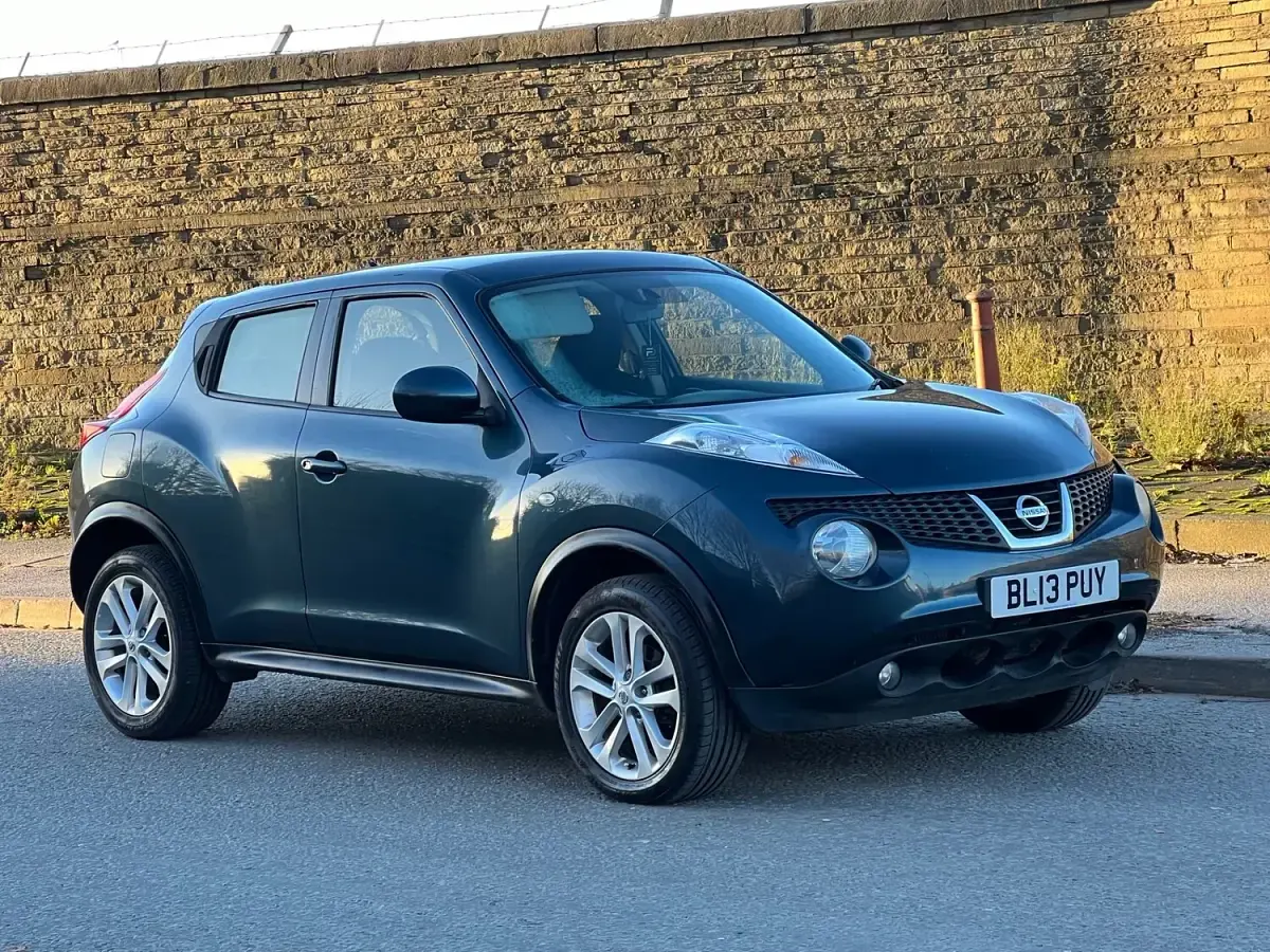 Used Nissan Juke Acenta 110 HP (80 kW) 2013 Blue SUV