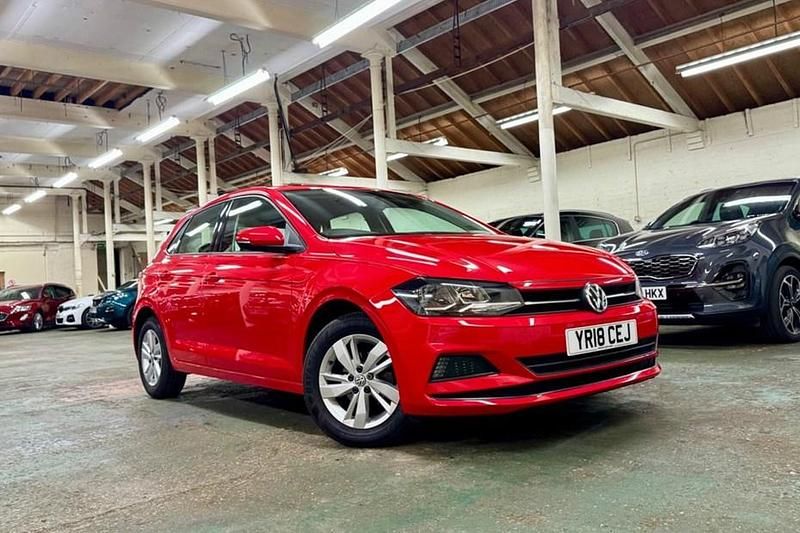 Red Used 2018 VW Polo SE Hatchback | £10,494 (Good price) - Image 1/1