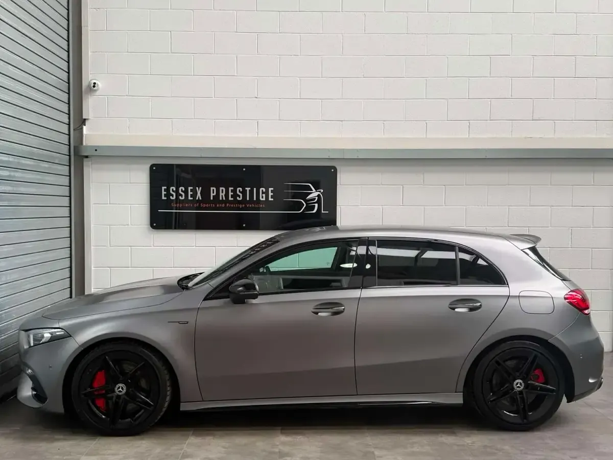 Used Mercedes A45 AMG 421 HP (309 kW) 2021 Grey Hatchback