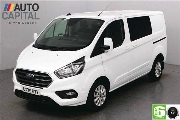 White Used 2020 Ford Transit Custom Limited Estate | £23,988 (Fair price) - Image 1/3