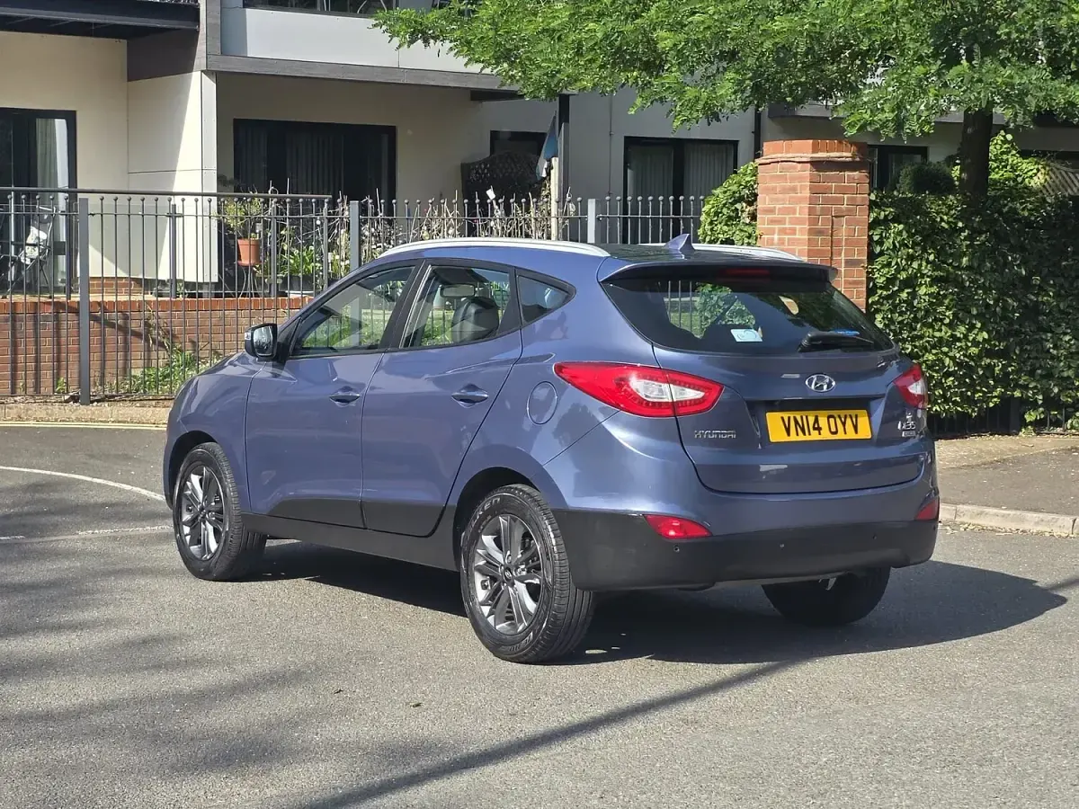 Used Hyundai ix35 SE 115 HP (84 kW) 2014 Blue SUV