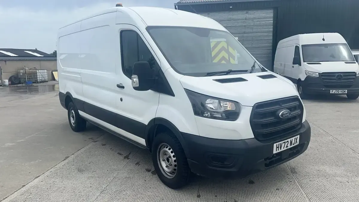 Used Ford Transit 130 HP (95 kW) 2022 White Van