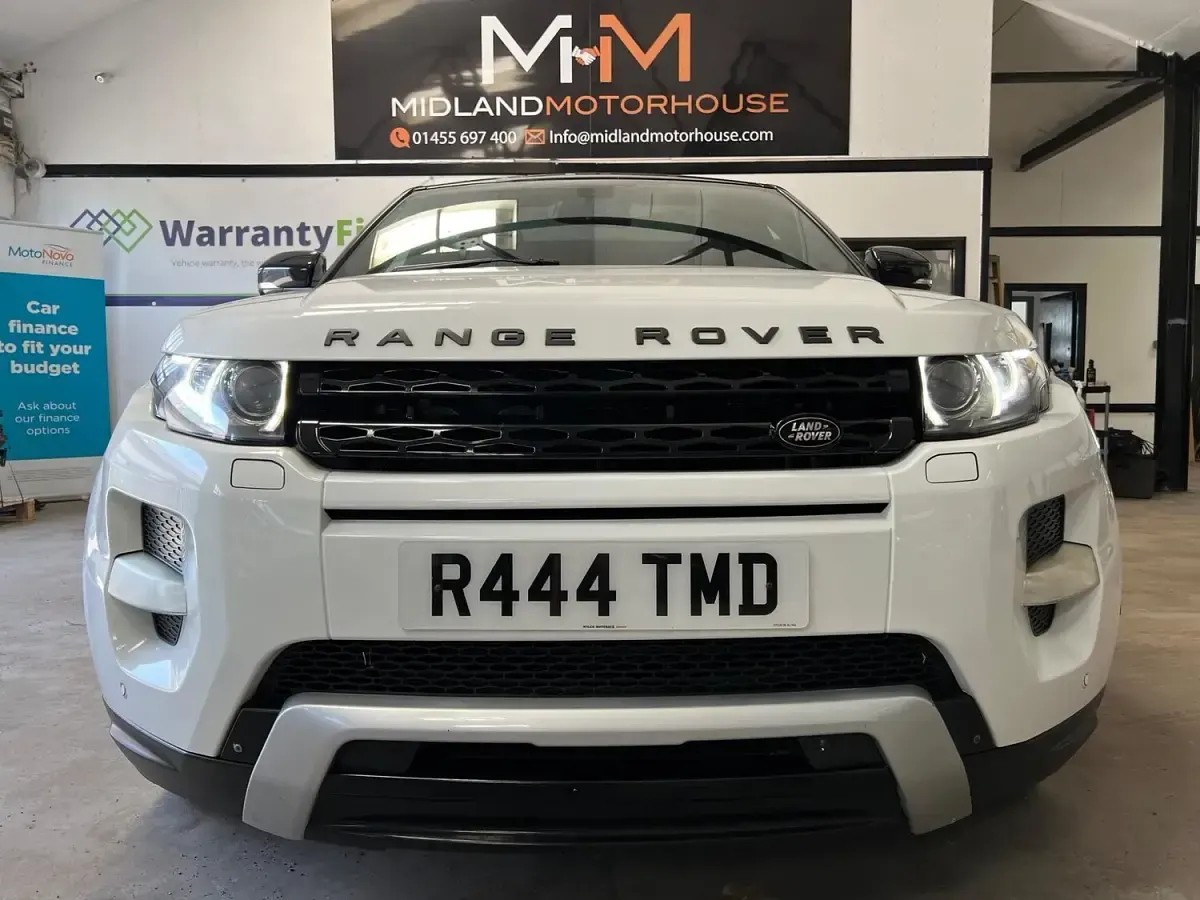 Used Land Rover Range Rover evoque Dynamic 2013 White SUV