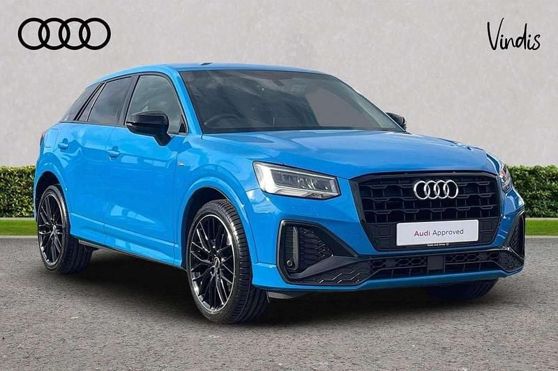 Blue Used 2021 Audi Q2 Black Edition SUV | £24,881 (Expensive) - Image 1/4
