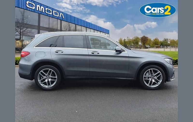 Used Mercedes GLC220 AMG line 168 HP (123 kW) 2017 Grey SUV