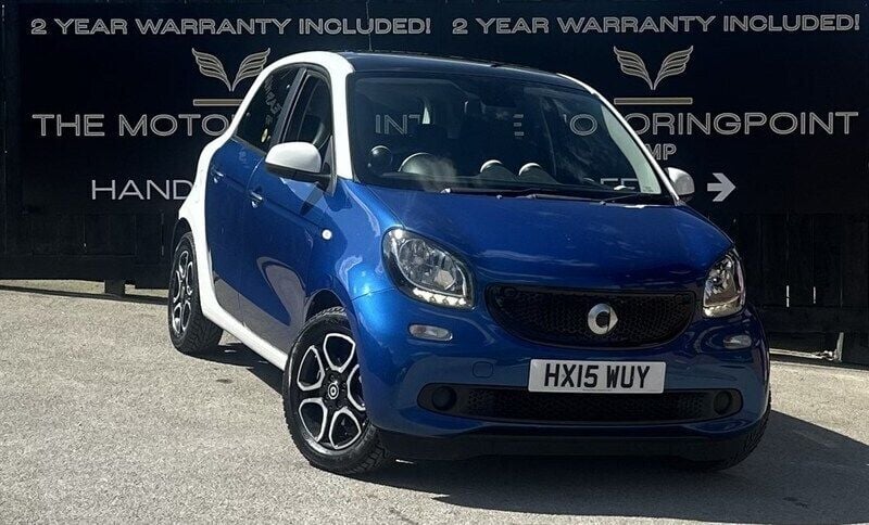 Blue Used 2015 Smart ForFour Prime Hatchback | £3,995 (Fair price) - Image 1/4