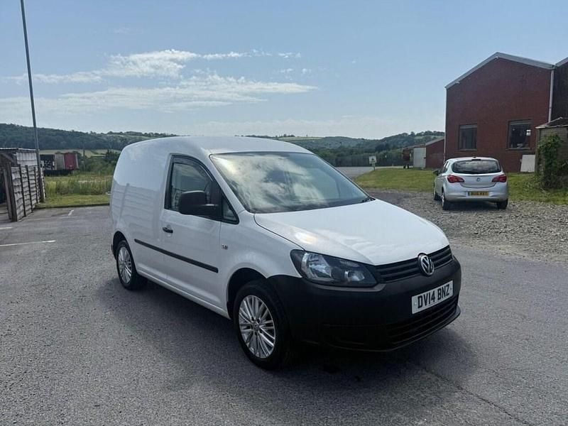 White Used 2014 VW Caddy Startline MPV | £6,995 (A bit pricey) - Image 1/4