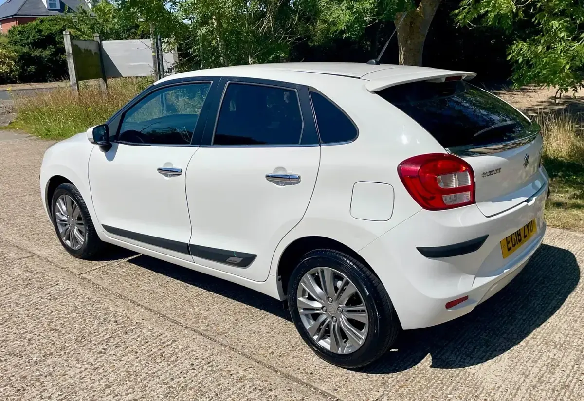Used Suzuki Baleno SZ5 111 HP (81 kW) 2018 White Hatchback