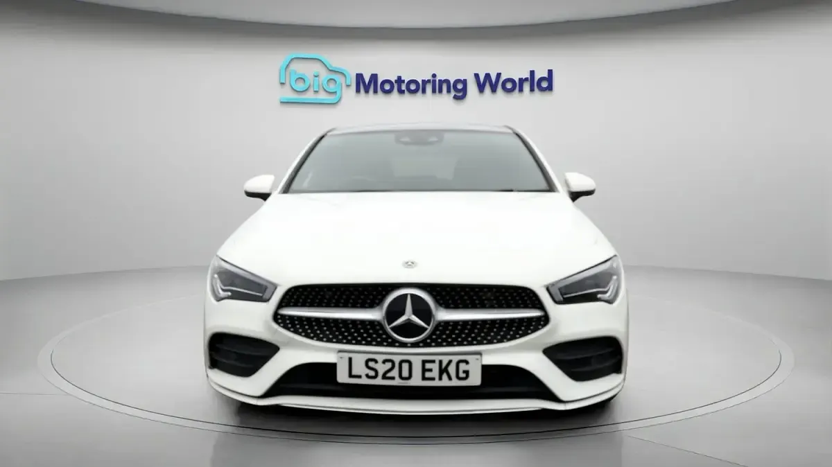 Used Mercedes CLA220 AMG Line Premium Plus 2020 White Sedan