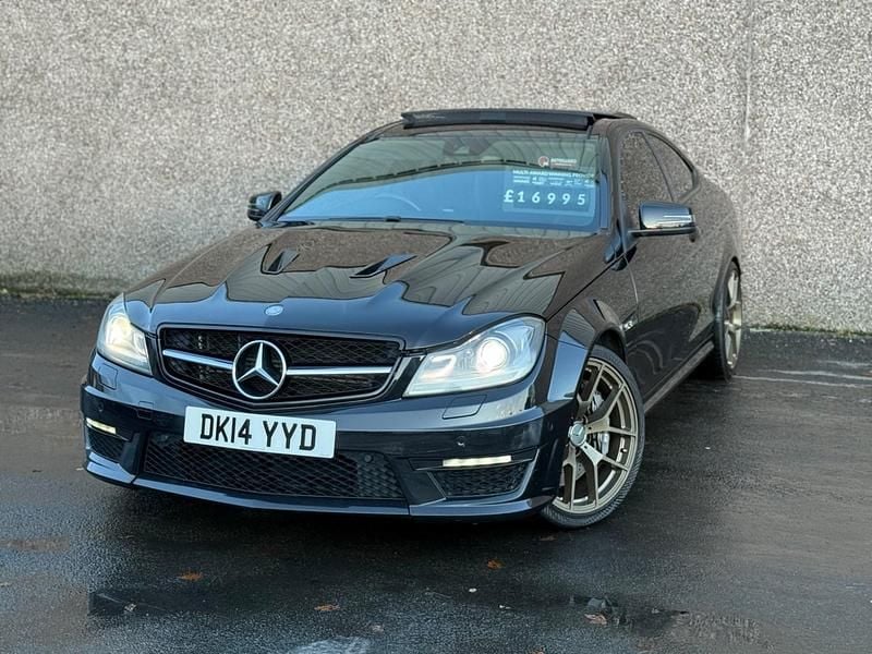 Black Used 2014 Mercedes C63 AMG Coupe | £16,995 (Fair price) - Image 1/4