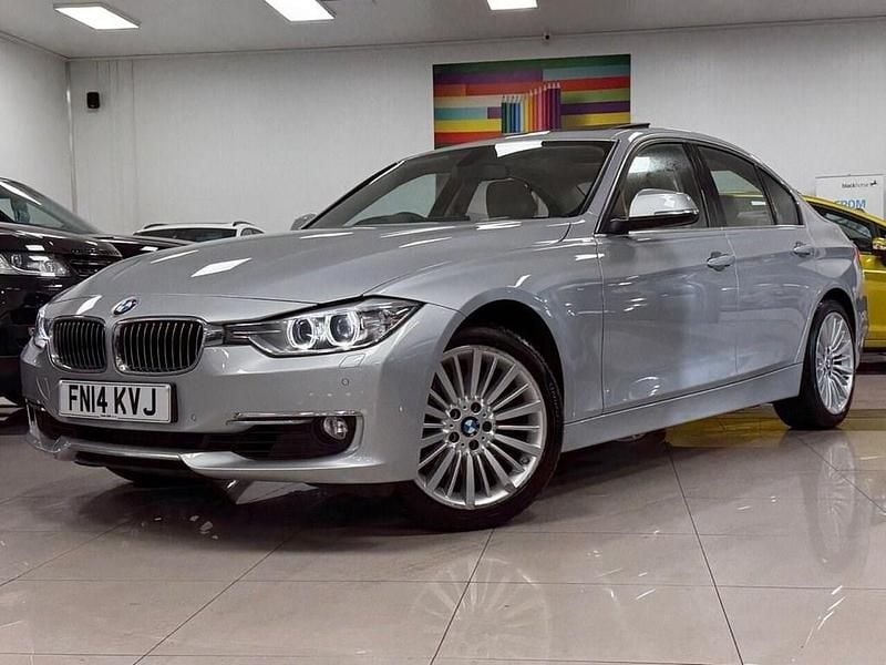 Silver Used 2014 BMW 328 Luxury Line Sedan | £11,495 (Fair price) - Image 1/4