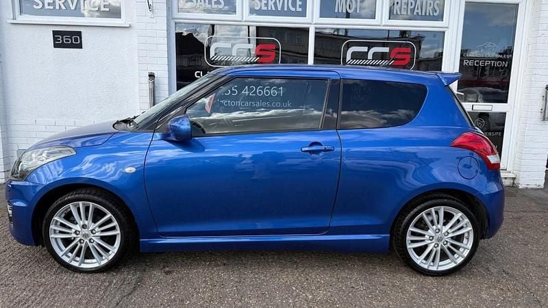 Used Suzuki Swift Sport 136 HP (100 kW) 2015 Blue Hatchback