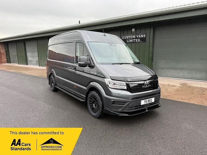 Grey New 2025 MAN TGE Van | £39,995 (Super price) - Image 1/3