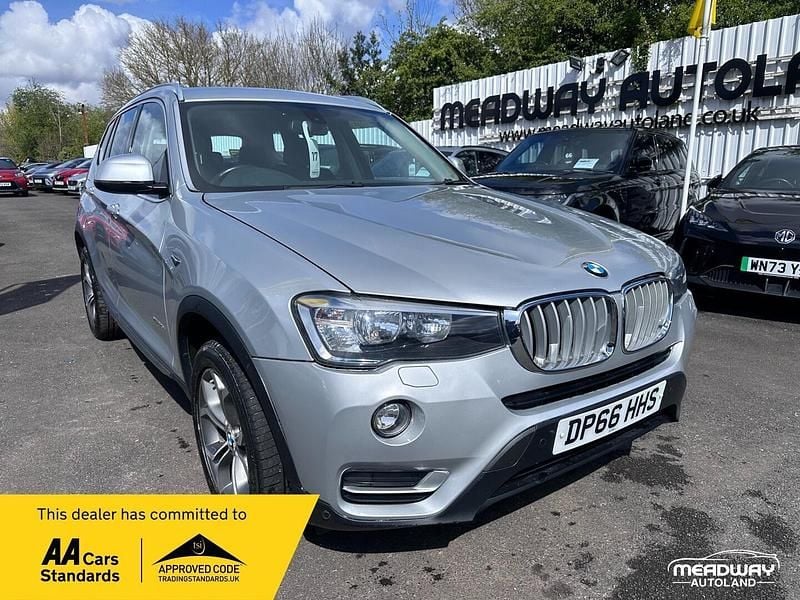 Begagnad BMW X3 xLine 2016 Silver SUV