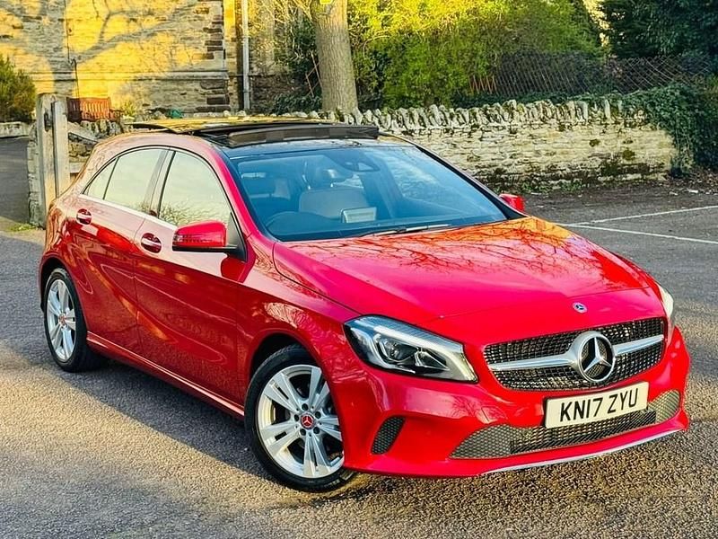 Used Mercedes A200 Premium Plus 2017 Red Hatchback