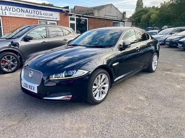 Used Jaguar XF Luxury 190 HP (139 kW) 2012 Black Sedan