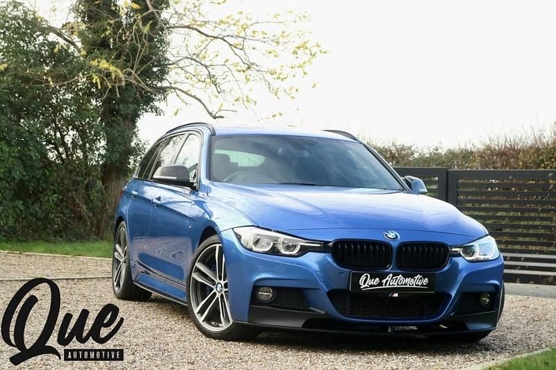 Blue Used 2018 BMW 330 M Sport Estate | £17,995 (Fair price) - Image 1/4