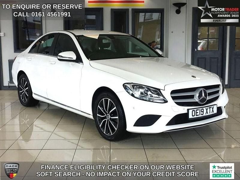 White Used 2019 Mercedes C180 SE Sedan | £12,440 (Fair price) - Image 1/4