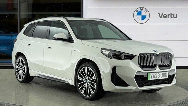 White Used 2023 BMW iX1 M Sport SUV | £31,061 (Good price) - Image 1/4
