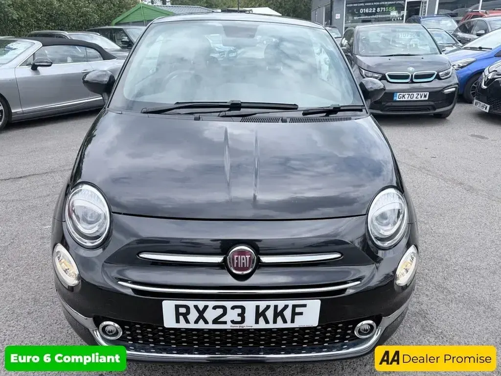Used Fiat 500 70 HP (51 kW) 2023 Black Hatchback