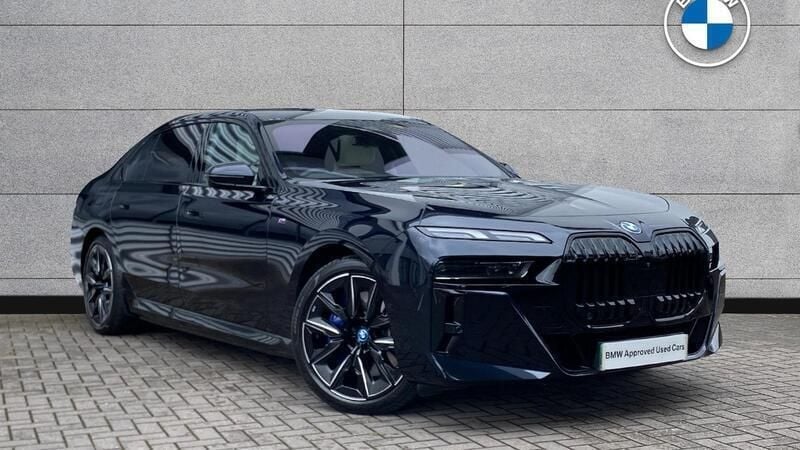 Black Used 2023 BMW i7 M Sport Sedan | £66,500 (Super price) - Image 1/4