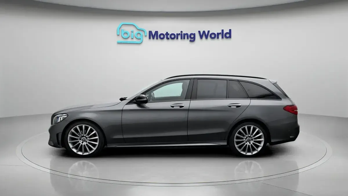 Used Mercedes C200 AMG line 184 HP (135 kW) 2020 Grey Estate