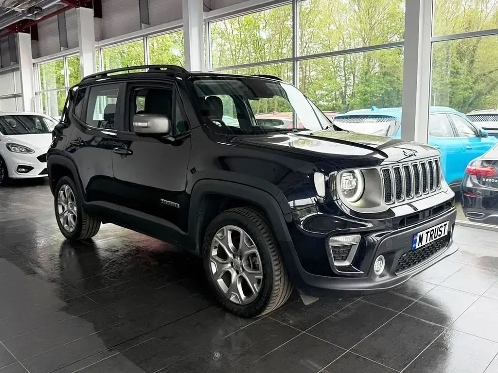 Begagnad Jeep Renegade Limited 2021 Svart SUV