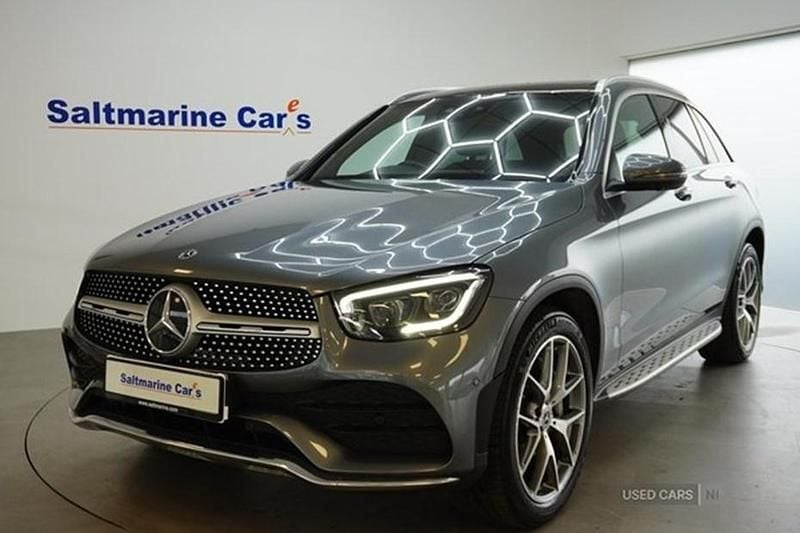 Grey Used 2021 Mercedes GLC300 AMG Line Premium Estate | £30,990 (Fair price) - Image 1/1