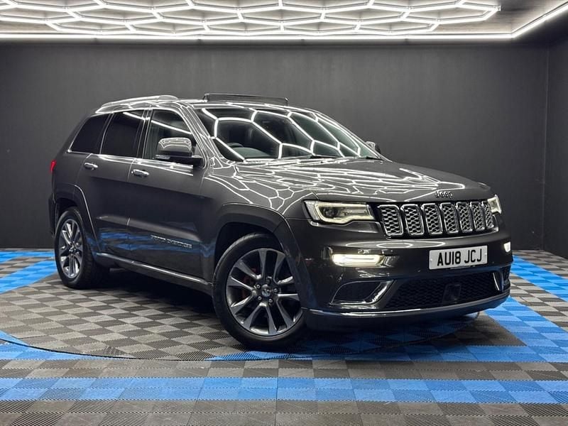 Grey Used 2018 Jeep Grand Cherokee Summit SUV | £19,790 (Fair price) - Image 1/4