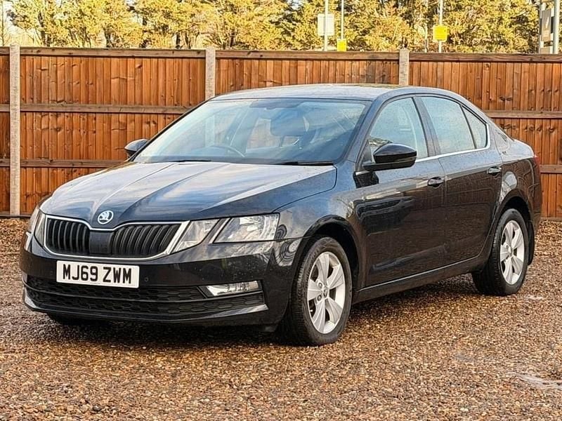 Used Skoda Octavia SE Technology 115 HP (84 kW) 2020 Black Hatchback