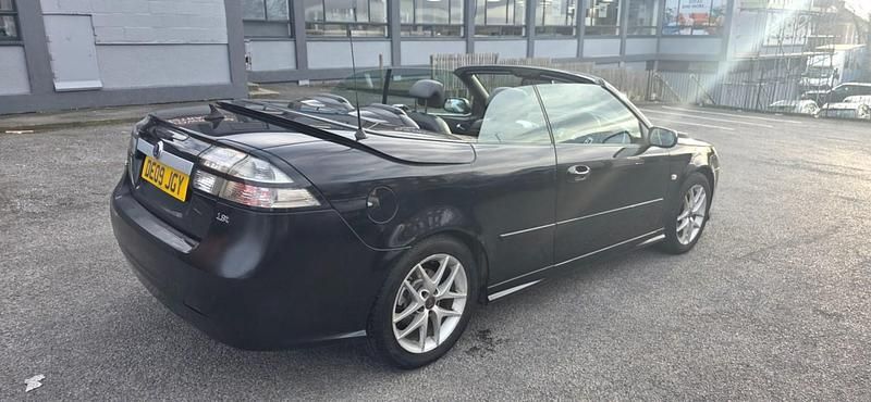 Black Used 2009 Saab 9-3 Cabriolet Vector Cabriolet | £999 (A bit pricey) - Image 1/4