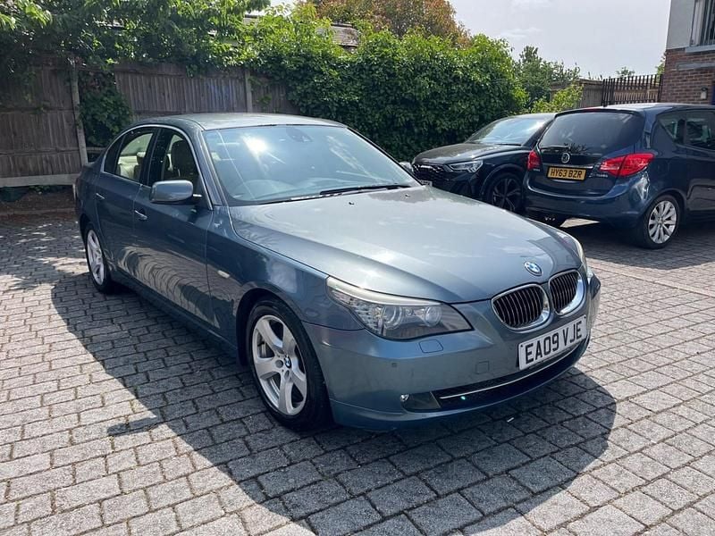 Blue Used 2009 BMW 525 Sedan | £5,250 (Fair price) - Image 1/4