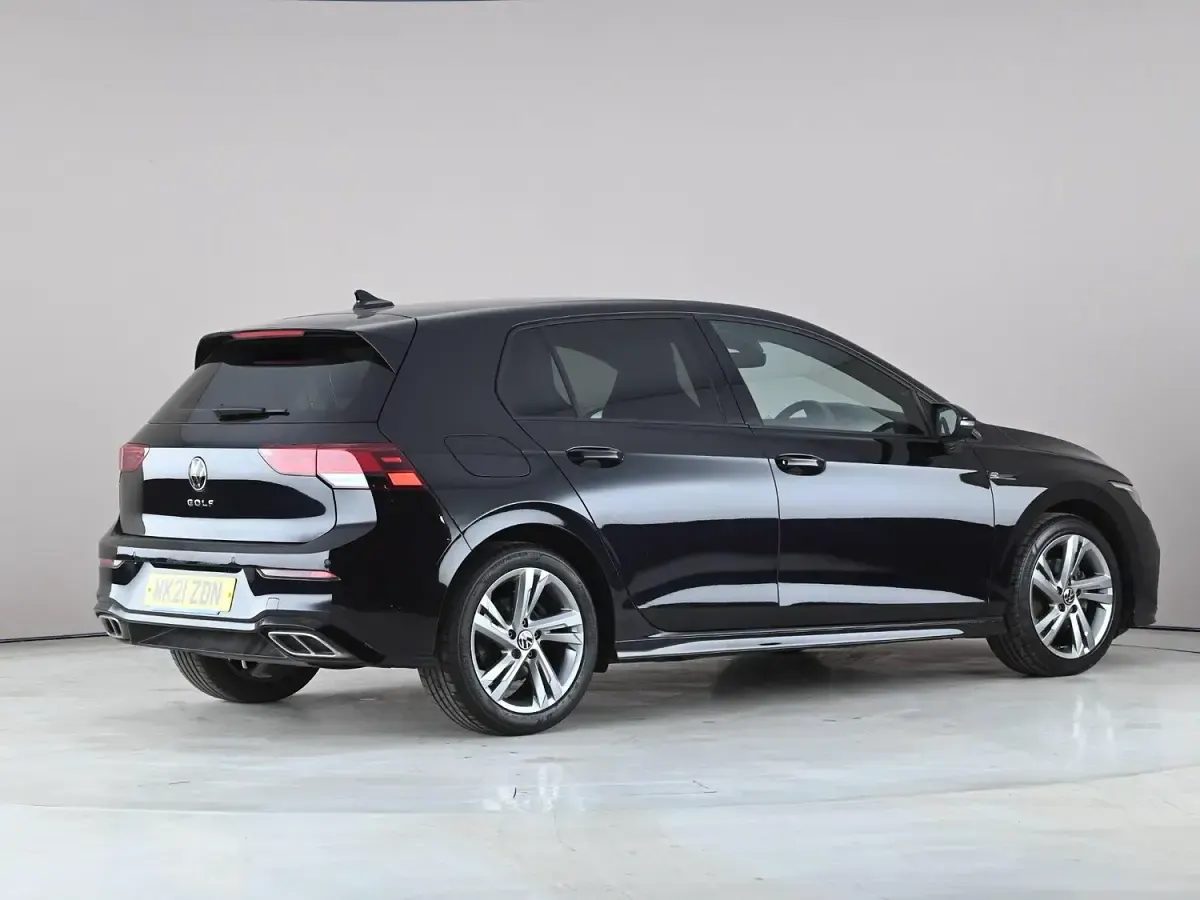 Used VW Golf VII R-line 2021 Black Hatchback