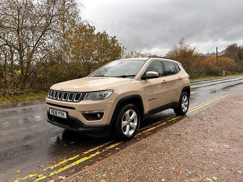 Beige Used 2018 Jeep Compass Longitude SUV | £7,995 (Fair price) - Image 1/4