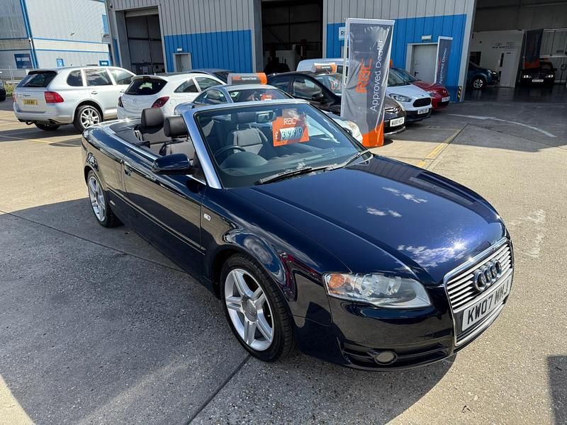 Blue Used 2007 Audi A4 Cabriolet Sport Cabriolet | £3,999 - Image 1/4