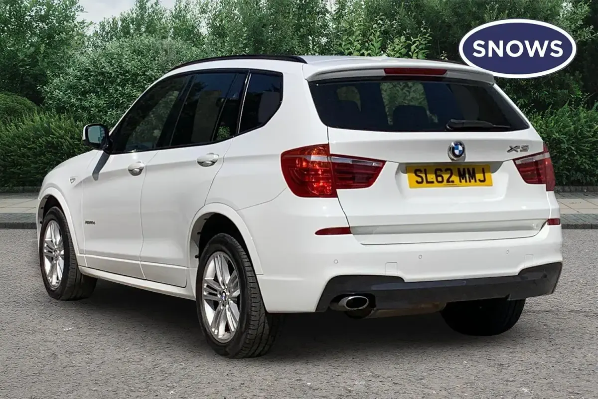 Used BMW X3 M Sport 184 HP (135 kW) 2012 White SUV