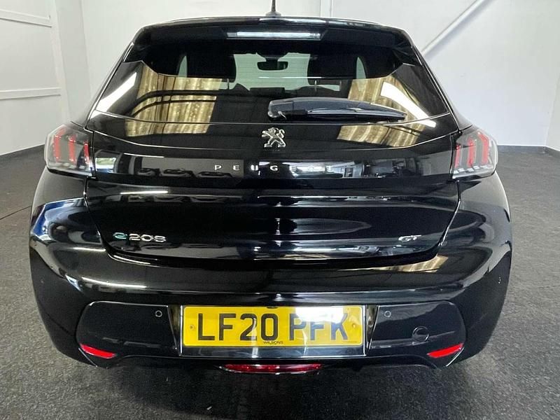 Used Peugeot e-208 GTi 100 kW (136 HP) 2020 Black Hatchback
