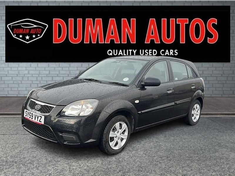Used Kia Rio 2010 Black Hatchback
