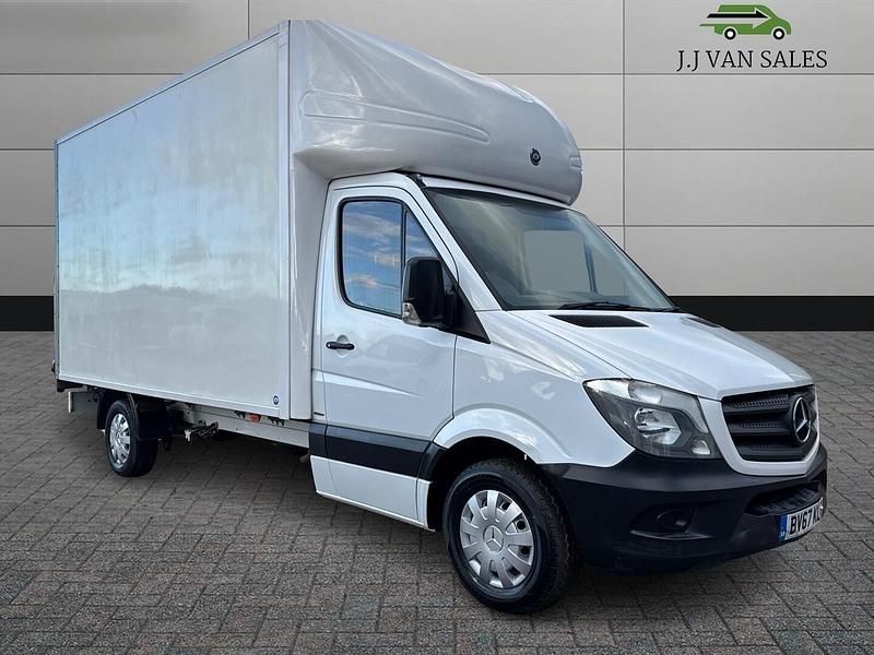 White Used 2017 Mercedes Sprinter Van | £12,495 (Fair price) - Image 1/4