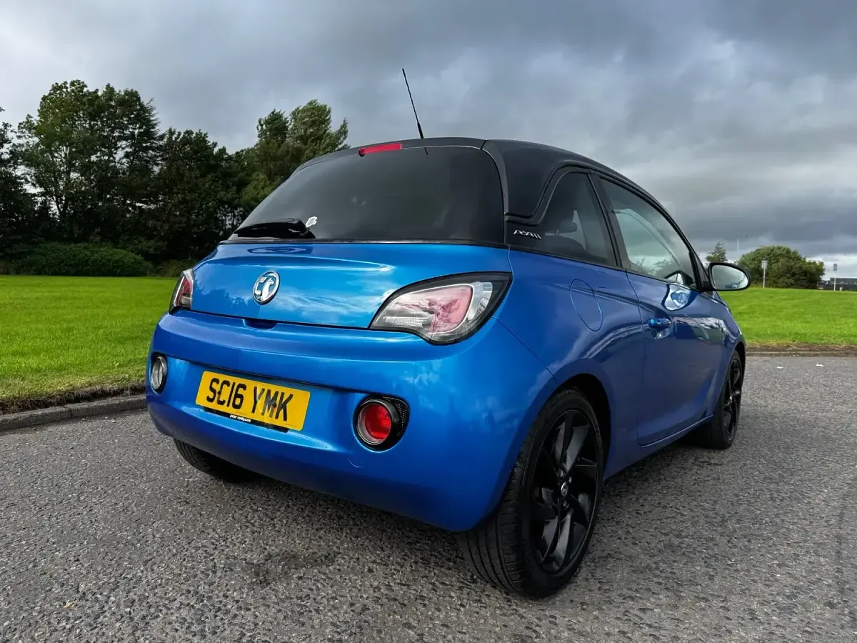 Used Vauxhall Adam 70 HP (51 kW) 2016 Blue Hatchback