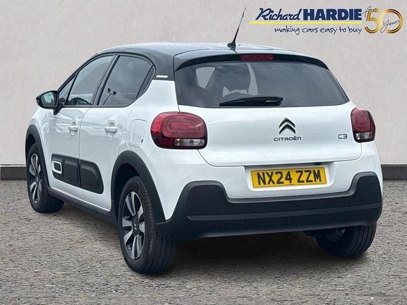 White Used 2024 Citroën C3 PureTech Hatchback | £13,999 (Fair price) - Image 1/3