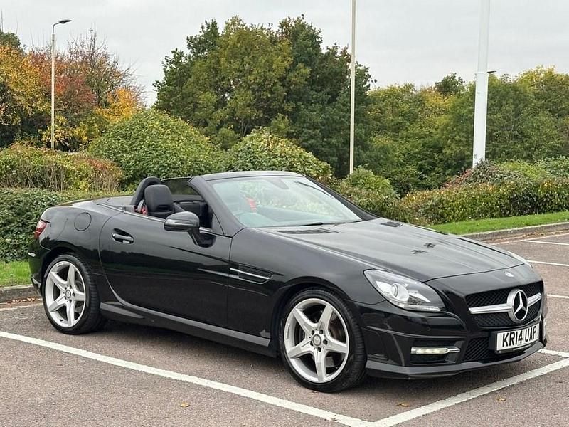 Used Mercedes SLK250 AMG 204 HP (150 kW) 2014 Black Cabriolet