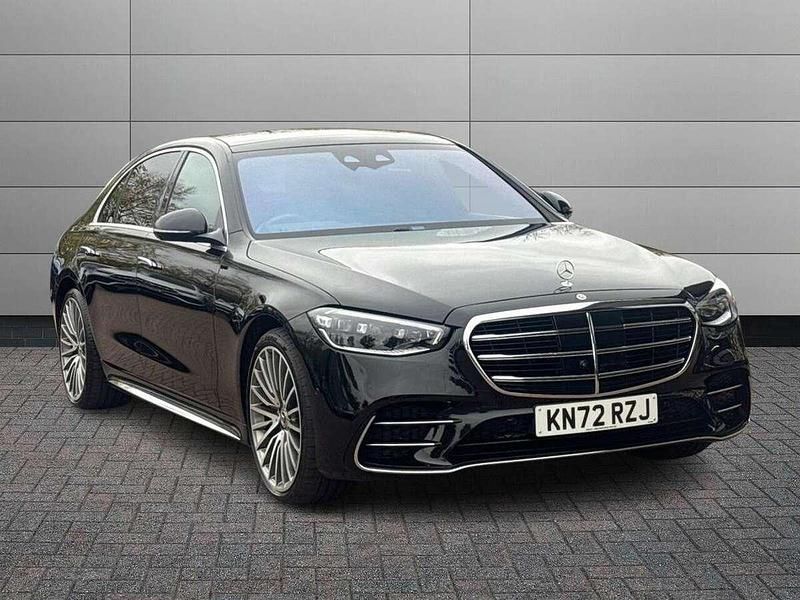 Black Used 2022 Mercedes S400 AMG line Sedan | £78,290 - Image 1/4